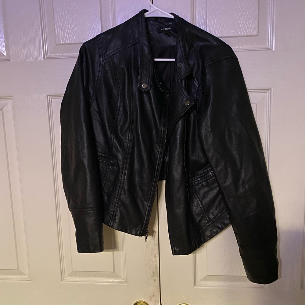 Torrid leather jacket